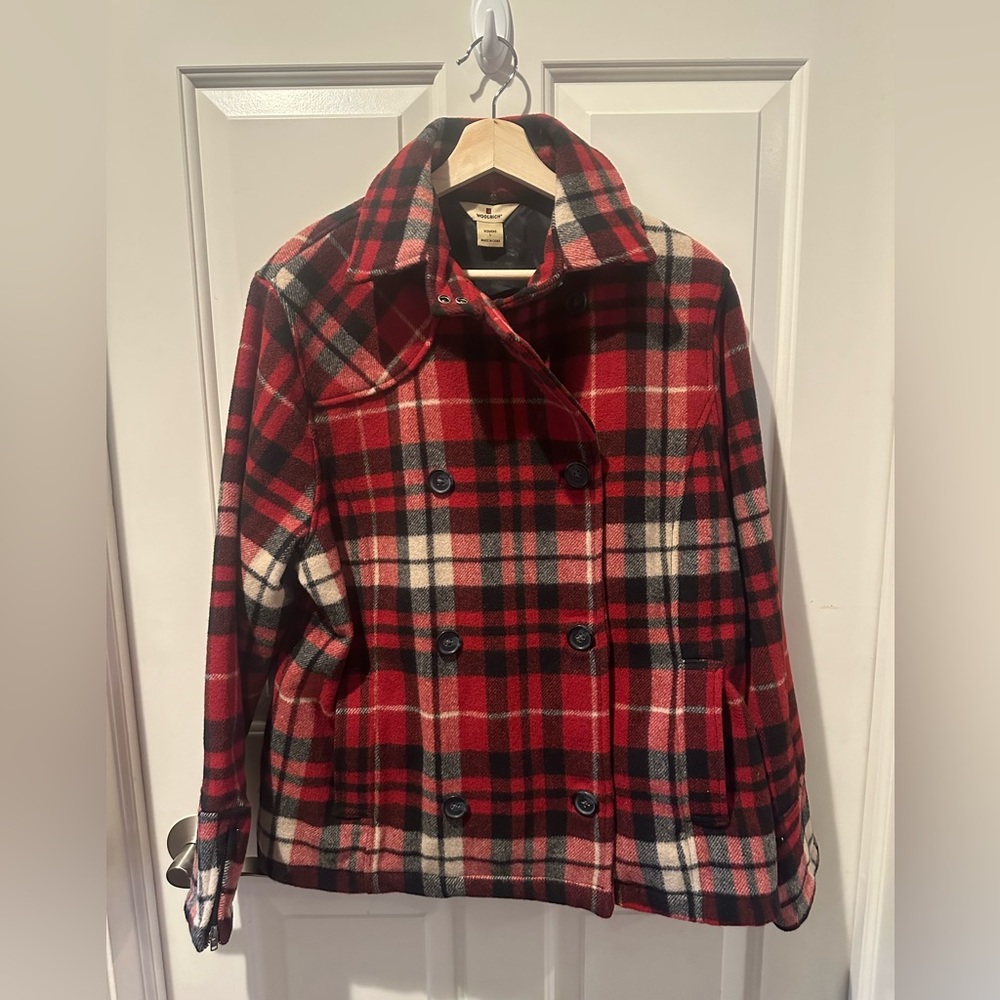Woolrich Red Plaid Jacket